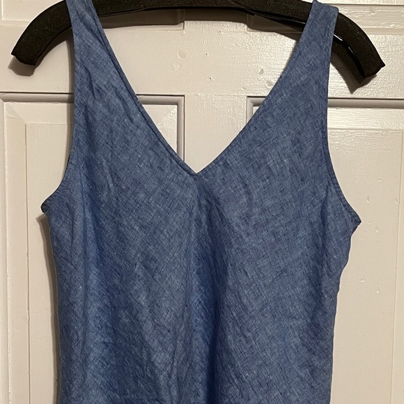 Lilly Pulitzer Florin Sleeveless Linen Tank Top - Picture 4 of 8